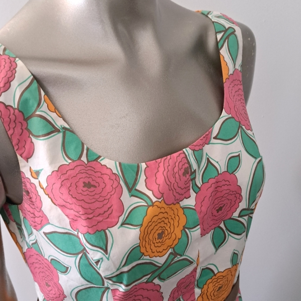 🪻BOGO🪻 Madison Studio Floral Sleeveless Dress Size 10‎ - Picture 7 of 12